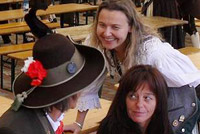 I colori del Tirolo <br />sul cappello del Scizzero