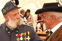 Comandante Kaiserschützen <br />e Schützen