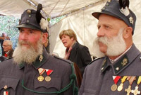 Kaiserschützen veterano e Komandant Major Giarardi