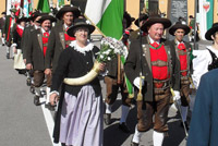 Schützenkompanie Vezzano al Monumento del Kaiserschützen