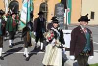 Schützenkompanie Trient al Monumento dei Kaiserschützen