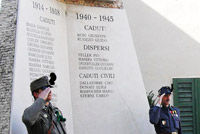 Onore ai Caduti dalle Autorità  <br />Civili e Militari